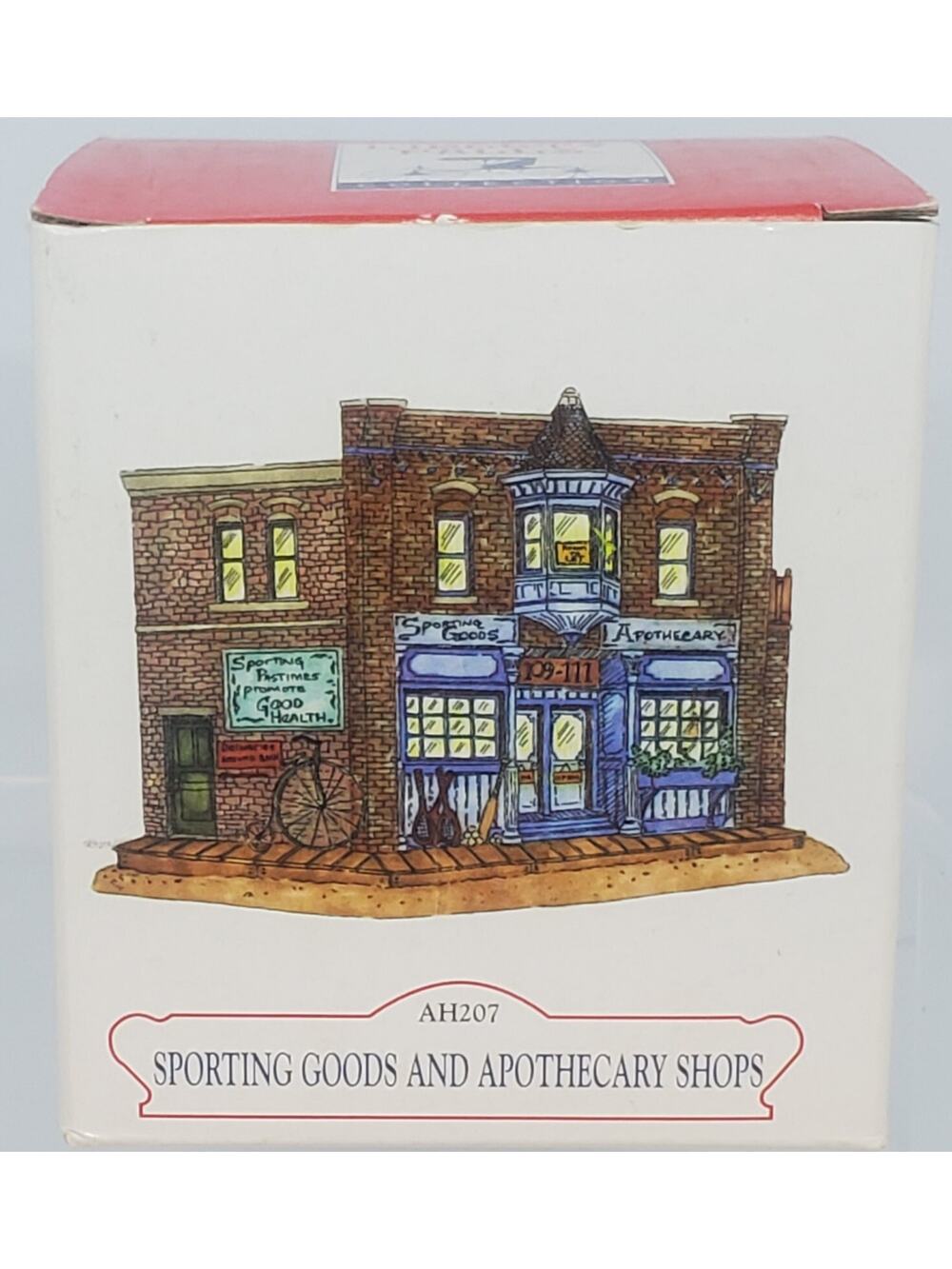 Liberty Falls Americana Collection * AH207 *SPORTING GOODS/APOTHECARY SHOP* 2000